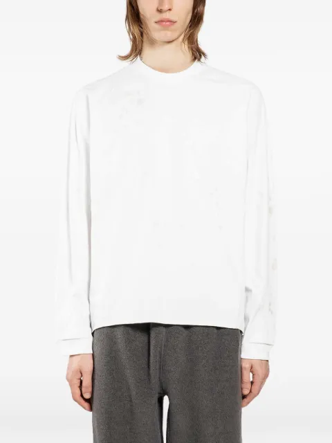 Goldwin 0 Graphic long-sleeve T-shirt White GZ45307