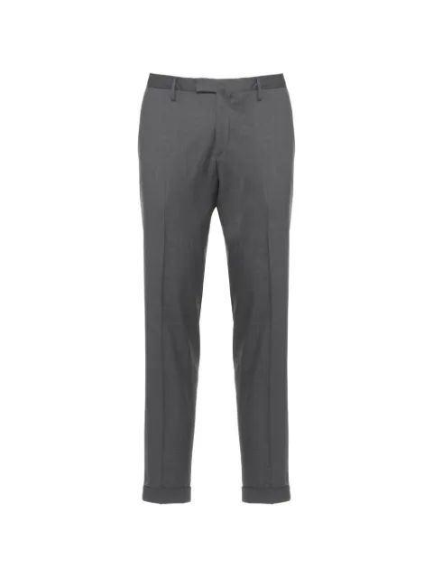Briglia 1949 turned-up trousers with pressed creases Grey BG03P30013200090