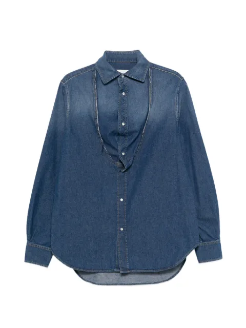 Maison Margiela buttoned long-sleeve shirt Blue S67DT0027S30815