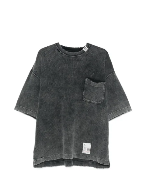 Maison MIHARA YASUHIRO distressed T-shirt Black J16TS811