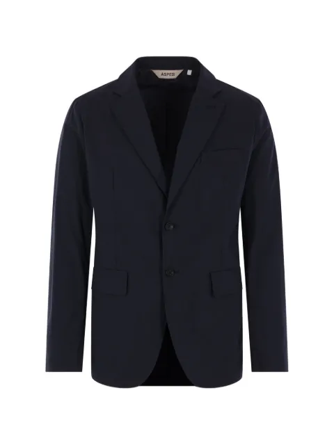 ASPESI single-breasted blazer Blue CJ19P076010