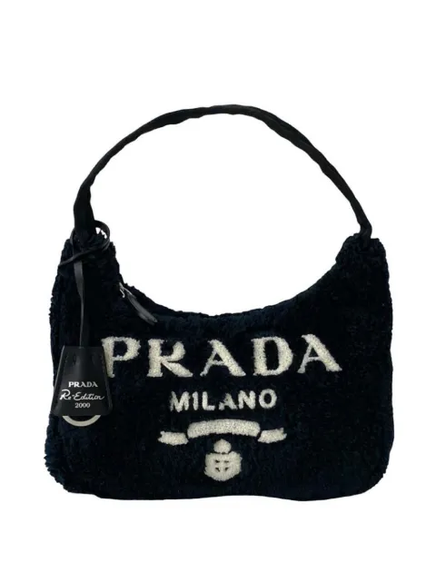 Prada Pre-Owned 2019-2025 Mini Terry Re Edition 2000 shoulder bag Black 3E1M462W4KAP5HQN