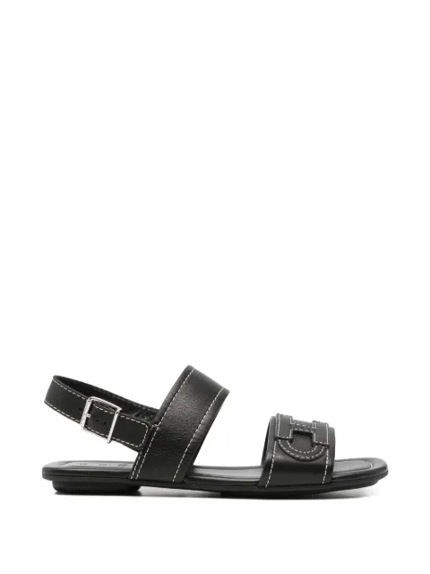 Hogan H-logo sandals Black HXW6850GC30KXT