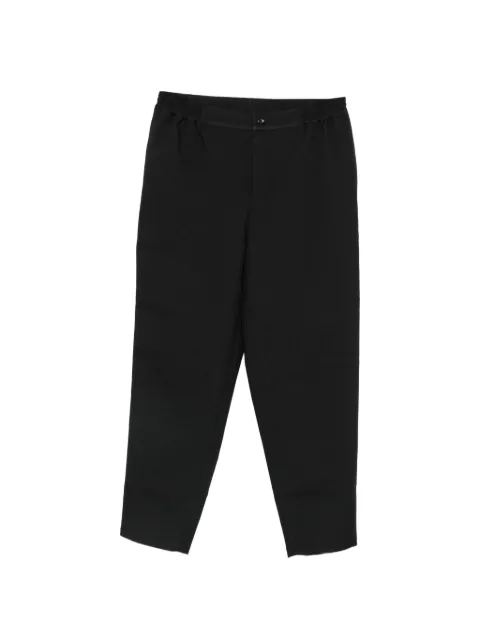 Comme Des Garçons Shirt elasticated-waistband trousers Black FQP507