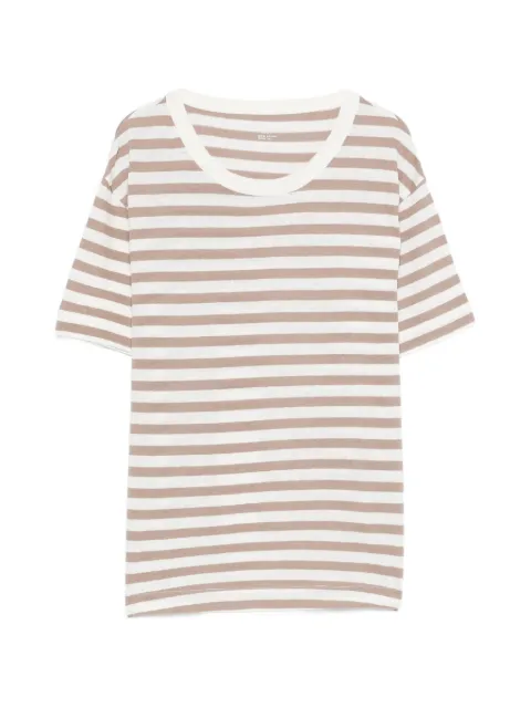 Majestic Filatures striped short-sleeve T-shirt Neutrals M611FTS962