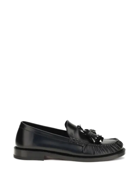 Christian Louboutin Orlando tassel leather loafers Black 1260628BK01