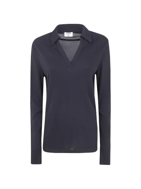 Filippa K V-neck long-sleeve t-shirt Black 32066