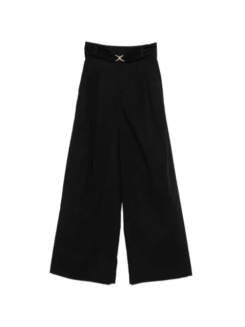 TWINSET wide-leg trousers Black 261TT2162