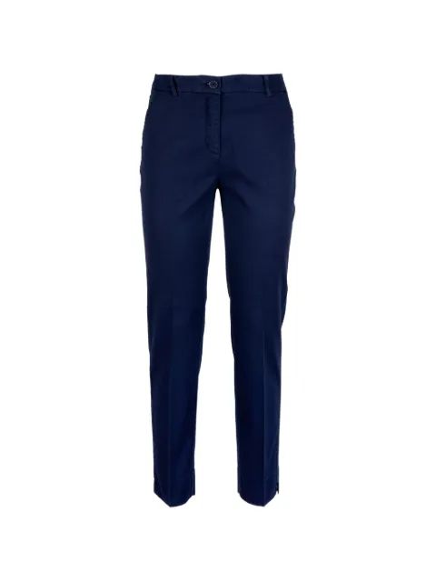 Via Masini 80 slim-cut trousers Blue P26M616LQ830