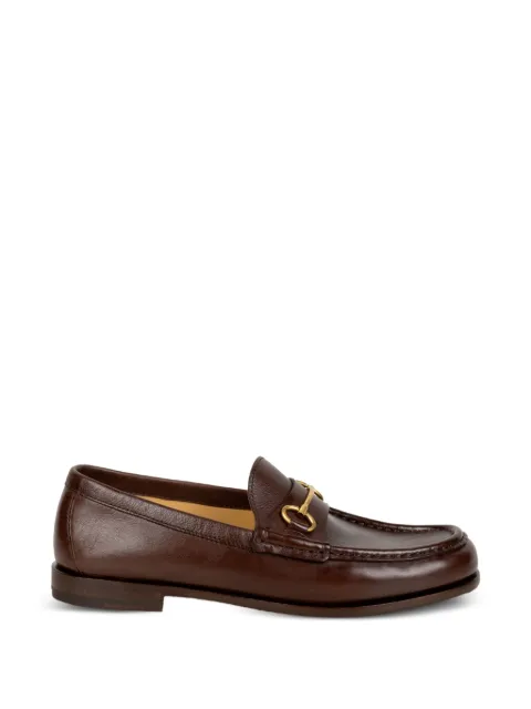 Henderson Baracco leather loafers Brown 76100P0SALICECAFFE