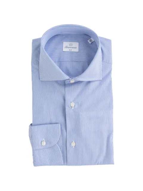 Brancaccio striped shirt Blue VINCENTPTFS22011B