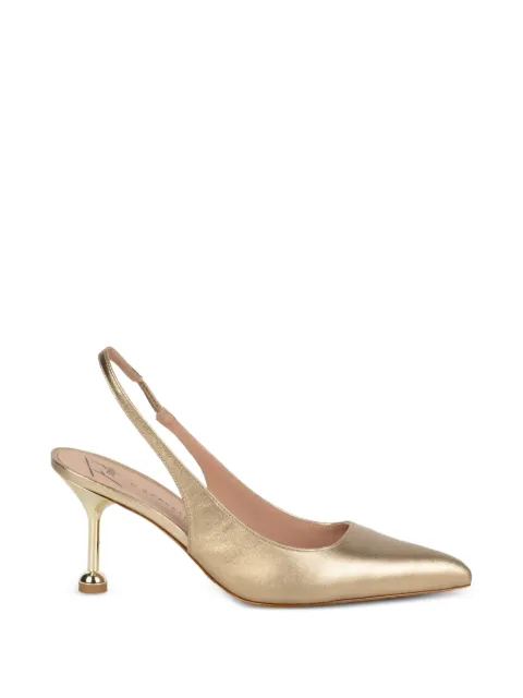 Roberto Festa metallic slingback pumps Gold FANNYS26LUXORALBA