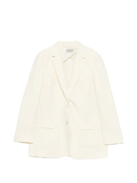 Alberto Biani button blazer Neutrals II833VI0091