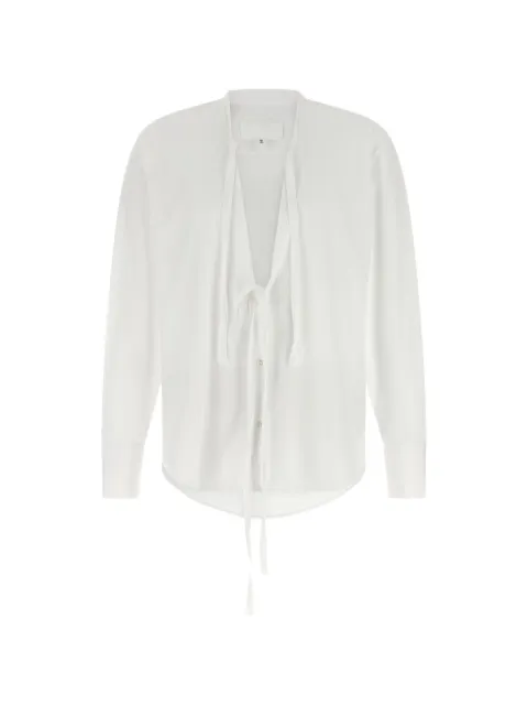 Maison Margiela V-neck shirt White S67DT0031S43001