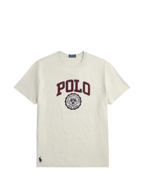 Polo Ralph Lauren logo-detail T-shirt Grey 710B30185003