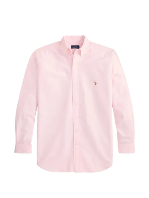 Polo Ralph Lauren Pony-embroidered oxford shirt Pink 711791374503