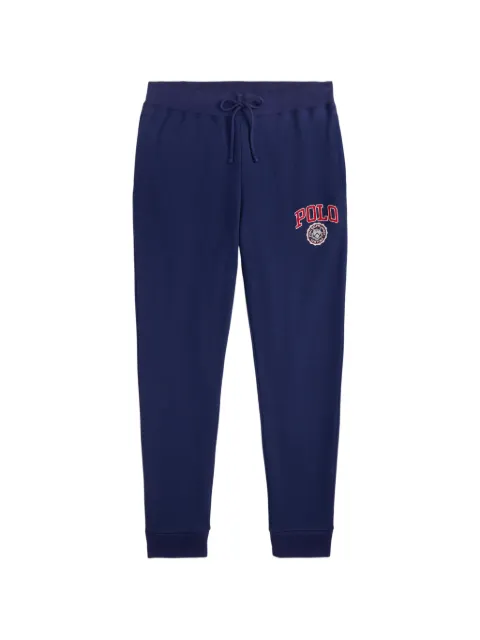 Polo Ralph Lauren logo-patch drawstring track pants Blue 710B26148002