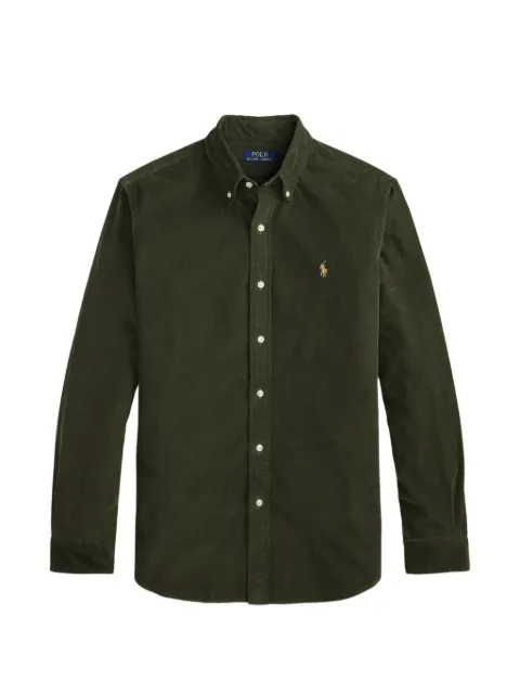 Polo Ralph Lauren corduroy button-down shirt Green 710853123502