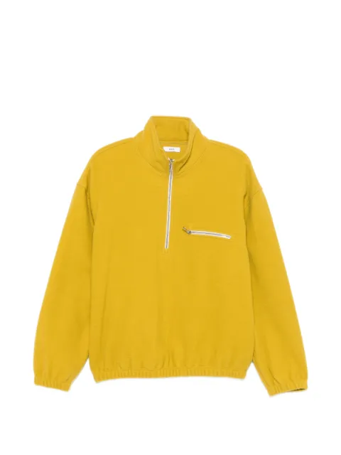 Rier zip-fastening fleece sweatshirt Yellow NFL1X02