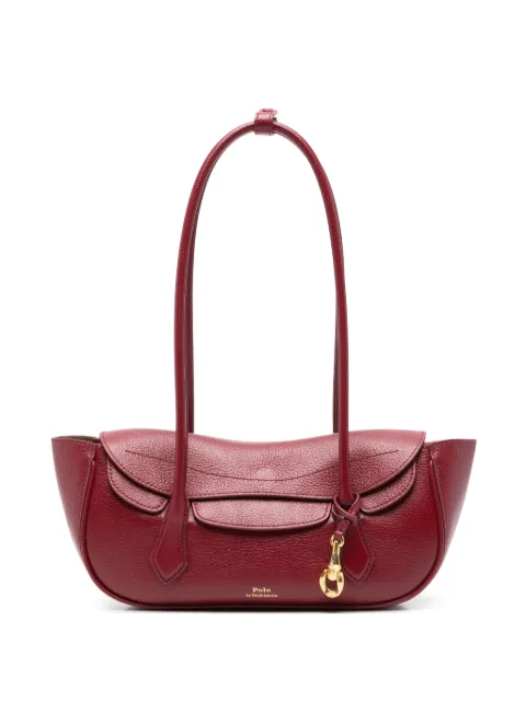 Polo Ralph Lauren small Blaze leather shoulder bag Pink 428P11034007