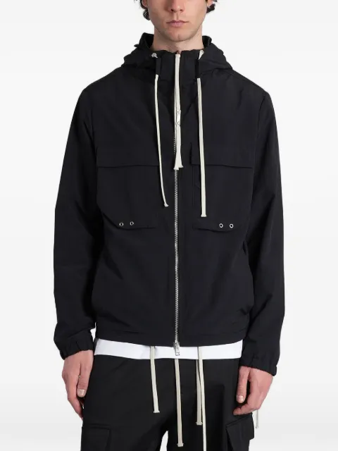 STATE OF ORDER Ataka drawstring hooded jacket Black SJ26030