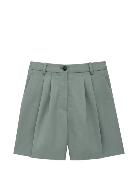 ANINE BING Brice tailored shorts Green A0312017