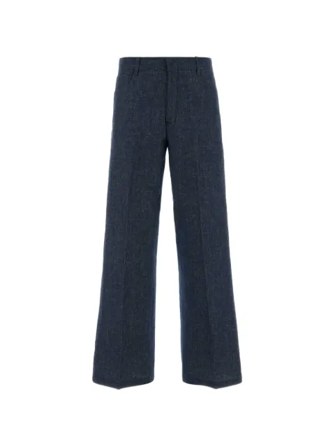 'S Max Mara pressed-crease wide-leg jeans Blue 2619131053600