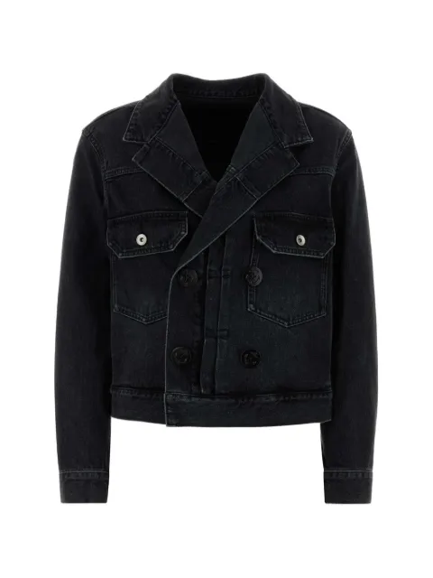 sacai double-breasted jacket Black 2608465