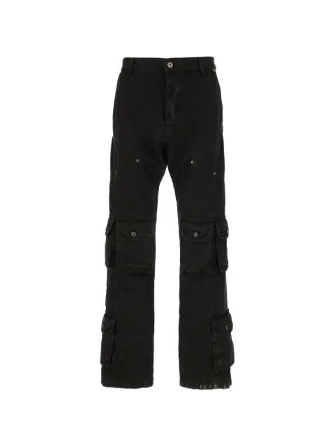 Off-White multi-pocket cargo pants Black OMCF04IS26FAB001