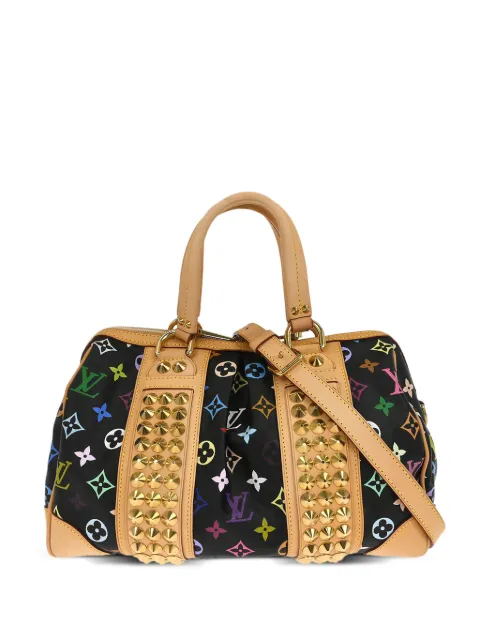Louis Vuitton Pre-Owned 2010 MM Courtney studded tote bag Black 117783