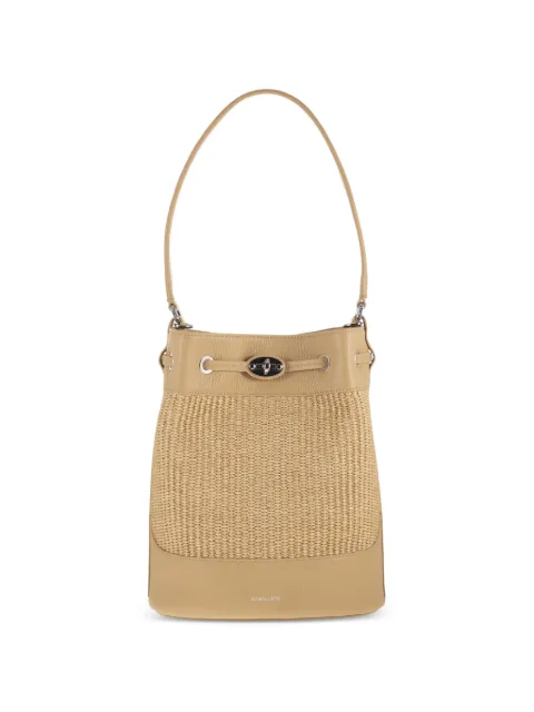 Zanellato small Monda woven-design bucket bag Neutrals 0689802030000Z0297S