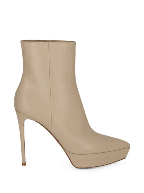 Gianvito Rossi platform ankle boots Neutrals G73593VITMOUS