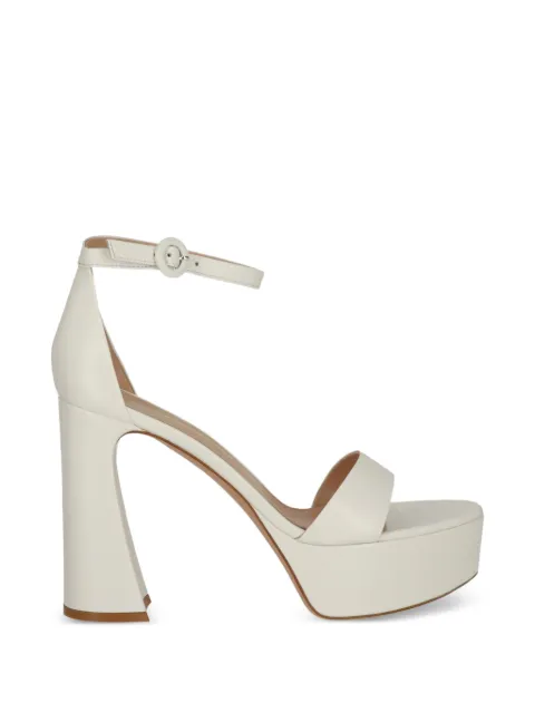 Gianvito Rossi platform buckle sandals White G61676NAPBIAN