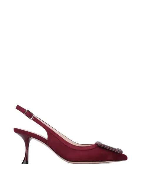 Roger Vivier Viv in the City buckle strap sandals Red RVW61837770VDP