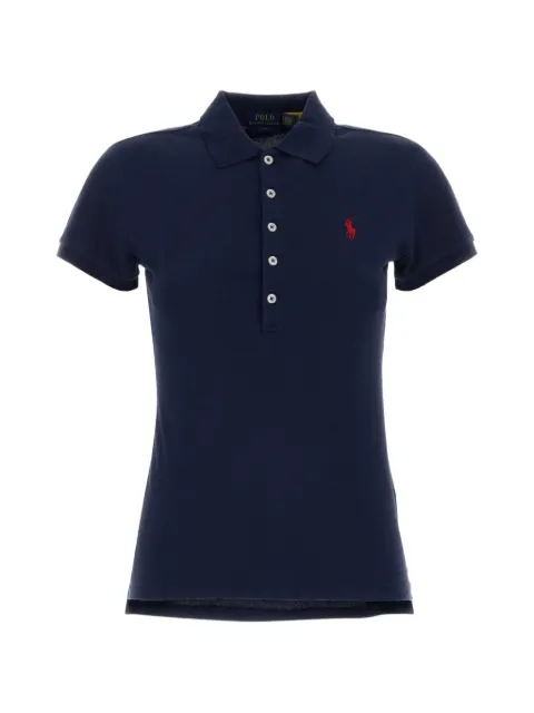 Polo Ralph Lauren embroidered-logo polo shirt Blue 211B18200005