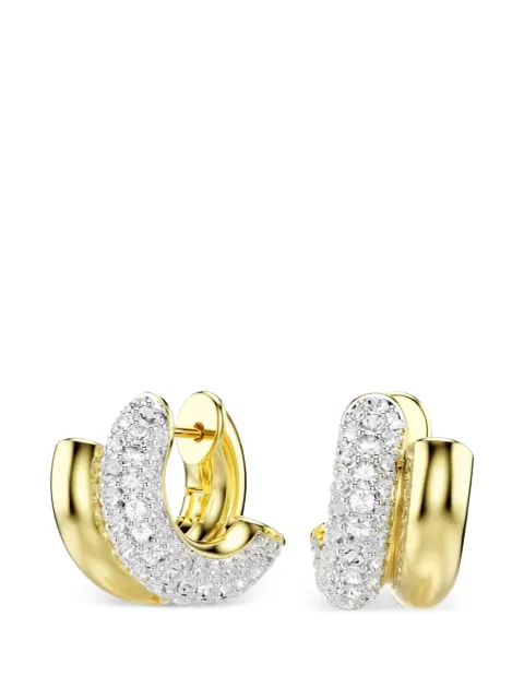 Swarovski Dextera hoop earrings Gold 5740735