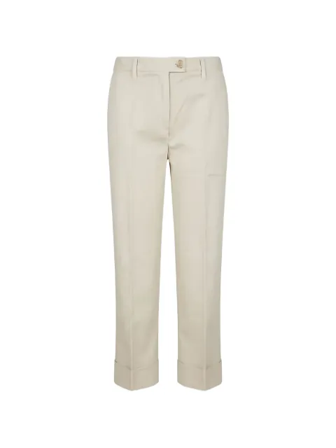 Re-Hash pressed-crease turn-up trousers Neutrals NELLYP3900119LS0ADV