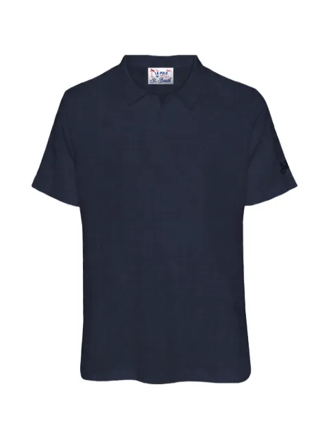 MC2 Saint Barth Fraser short-sleeve polo shirt Blue FRASER00119L61BLUENAVY