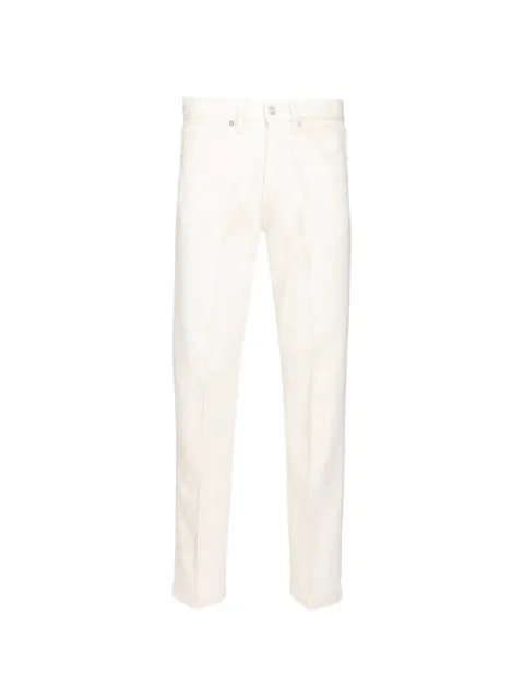 Nine In The Morning red stitching jeans White NH98