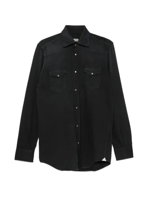 SARTORIO NAPOLI buttoned cotton shirt Black SCC0001SH445920