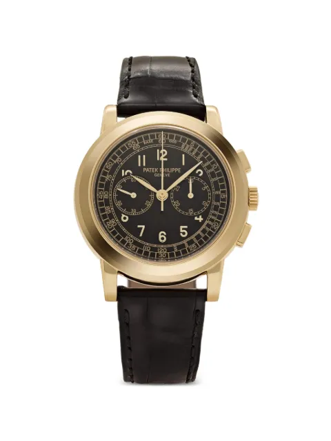 Patek Philippe Pre-Owned 2008 Complications 5070J-001 42mm watch Black 5070J001