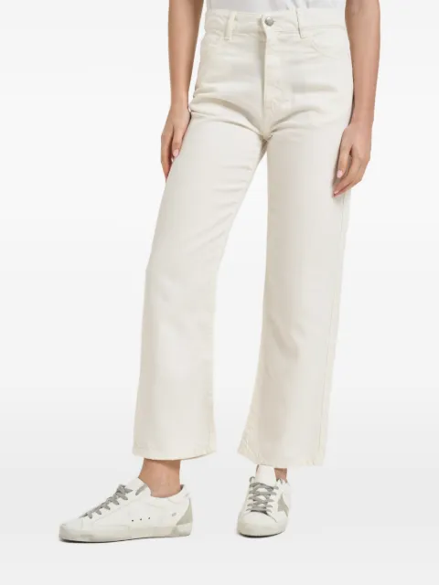 ICON DENIM cropped jeans White JILL8800