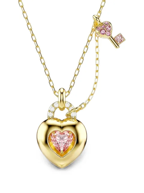 Swarovski Idyllia pendant heart-charm necklace Gold 5737288