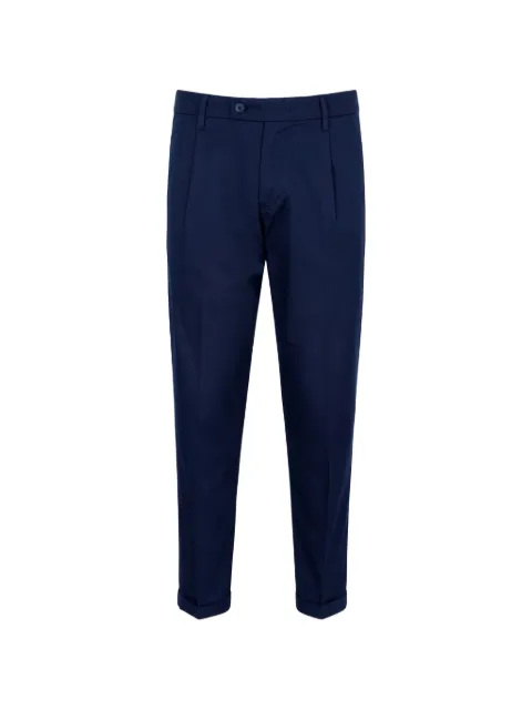Re-Hash pleated turn-up trousers Blue MUCHAP00812104BW4002