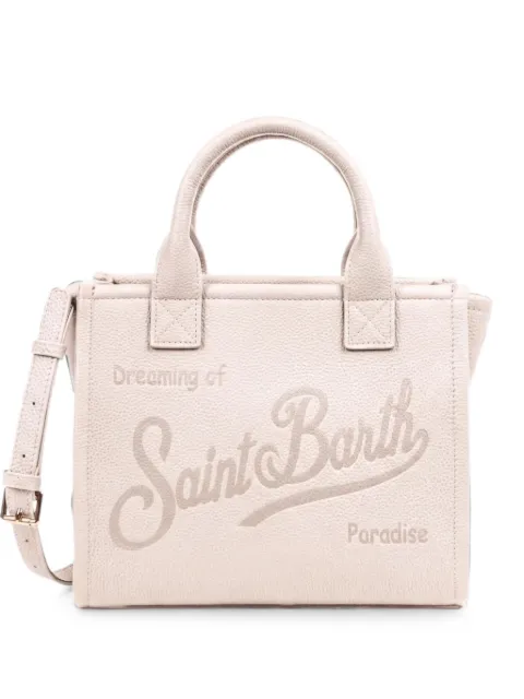 MC2 Saint Barth medium Vanity leather tote bag Neutrals VANMD001