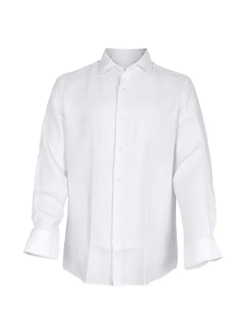Guglielminotti long-sleeve shirt White QE8GPWUA1
