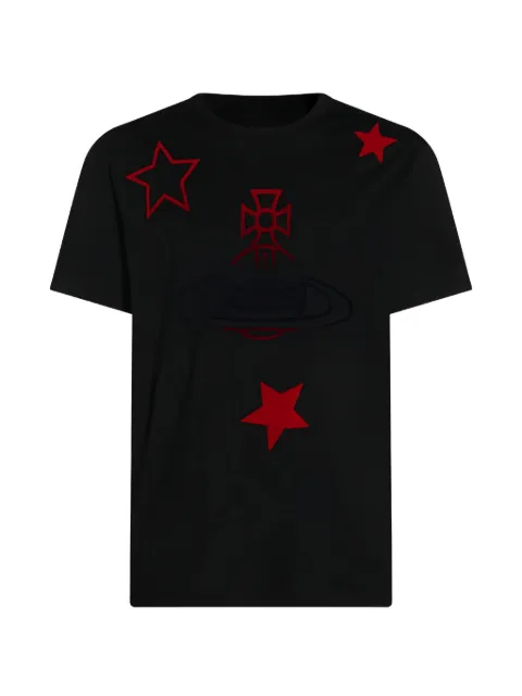 Vivienne Westwood star graphic T-shirt Black 3G010056J00B9