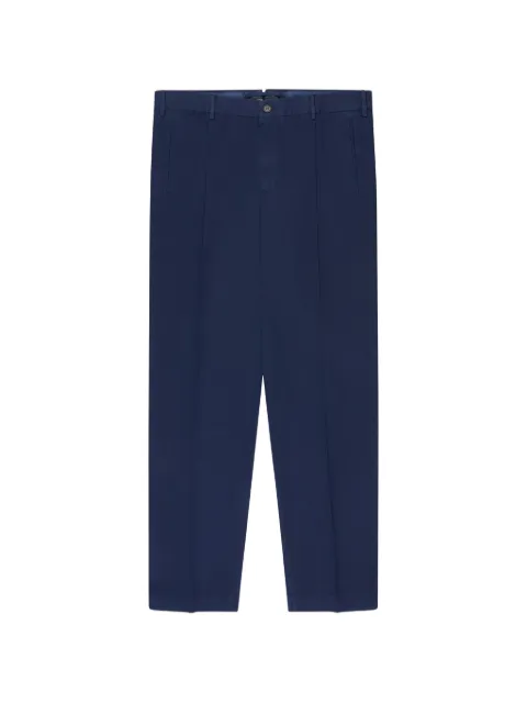 slowear pleated tapered trousers Blue ZX541W9355C