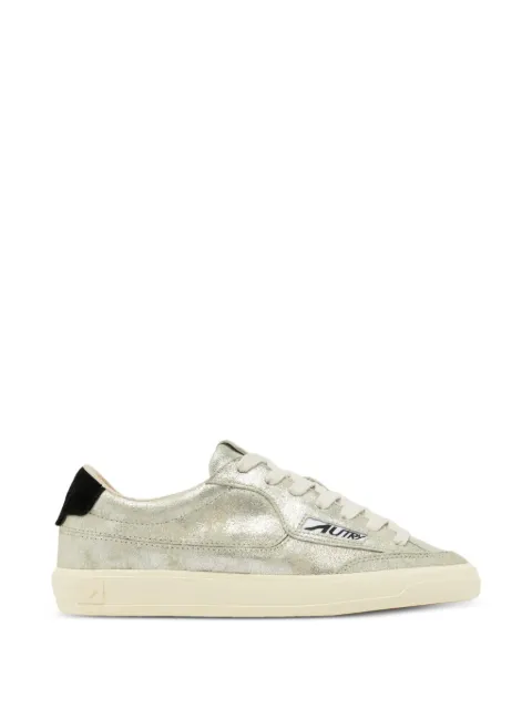 Autry suede panelled sneakers Silver SCLWZE01