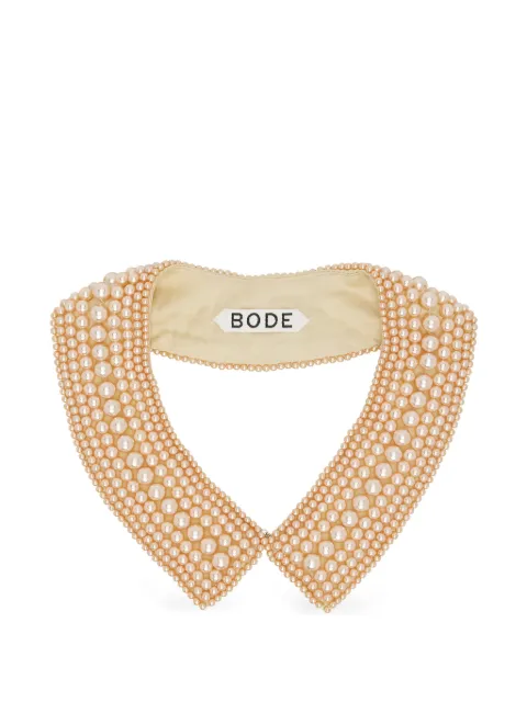 BODE pearl layered choker Neutrals MRS25AC003